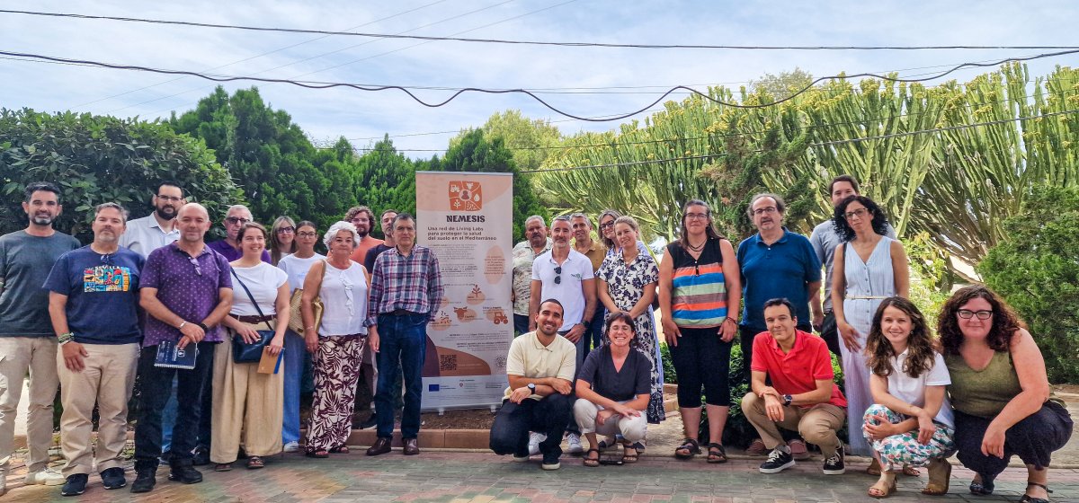 ReSoilMed LL by Nemesis celebrates its Kick-off Meeting to boost soil health and combat desertification in the Mediterranean ReSoilMed LL by Nemesis celebrates its Kick-off Meeting to boost soil health and combat desertification in the Mediterranean